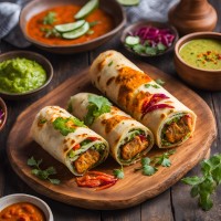 Veg Kabab Roll